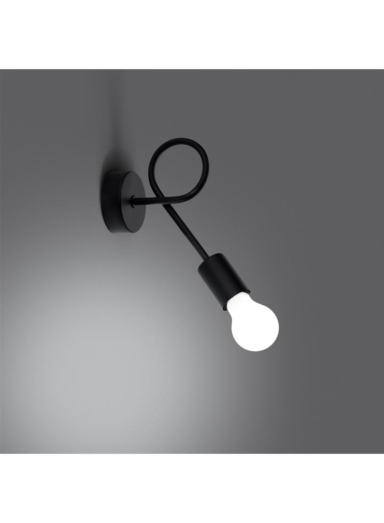 Kinkiet LEVAR czarny