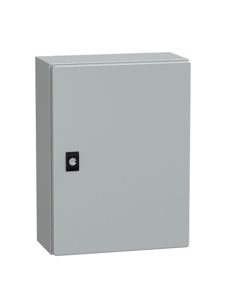 Spacial Obudowa CRN z płytą montażową 400x 300x 150mm IP66 IK10 RAL7035