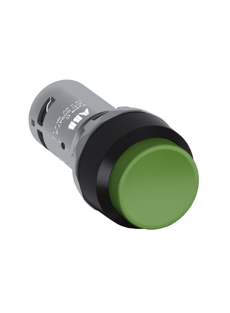 Przycisk wypukły bistabilny 1N0 zielony CP4-10G-10