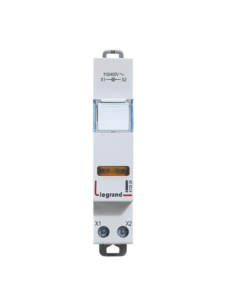 LAMPKA POJEDYNCZA LED ŻÓŁTA 110/400V, Legrand