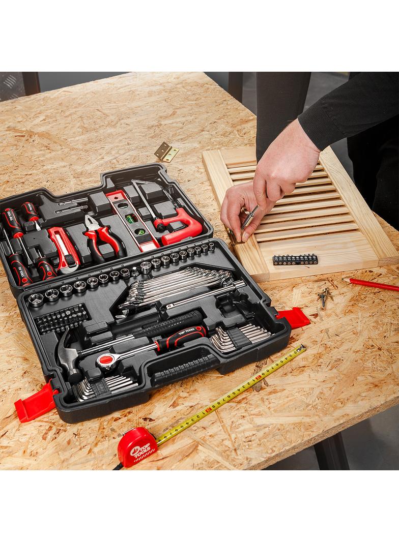 Zestaw narzędziowy 1/4", 3/8", 100 szt.