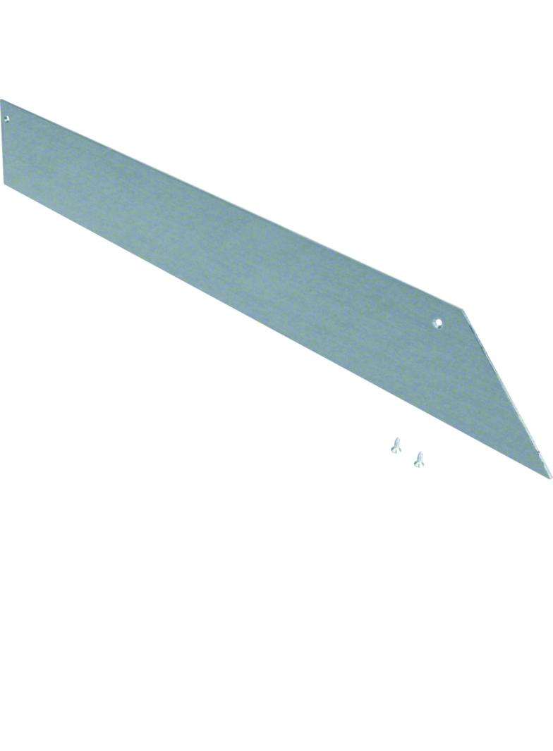 tehalit.AK Końcówka 1-str skos pokrywy 400X70mm stal AKE4000701 HAGER