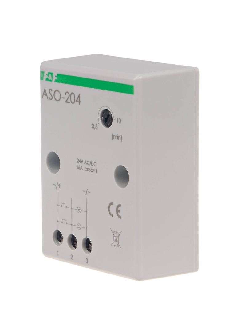 Automat schodowy z zaciskami śrubowymi 24V ASO-204 F&F