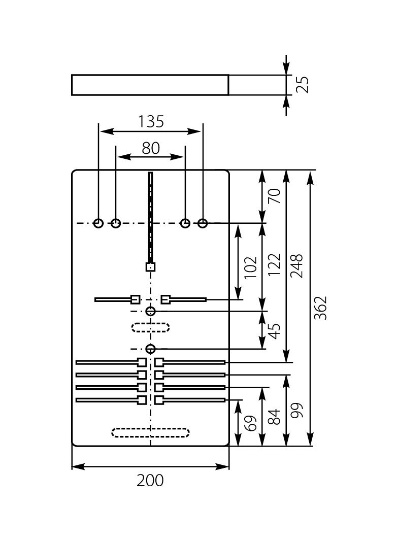 Tablica licznikowa T-1F/3F-b/z-NOVA FR 10.111 OPATÓWEK