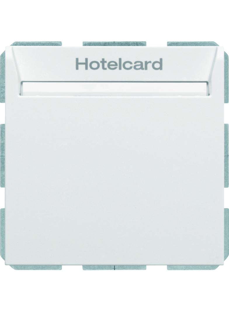 BERKER B.3/B.7 Łącznik przekaźnikowy na kartę hotelową biały mat 16409909 HAGER