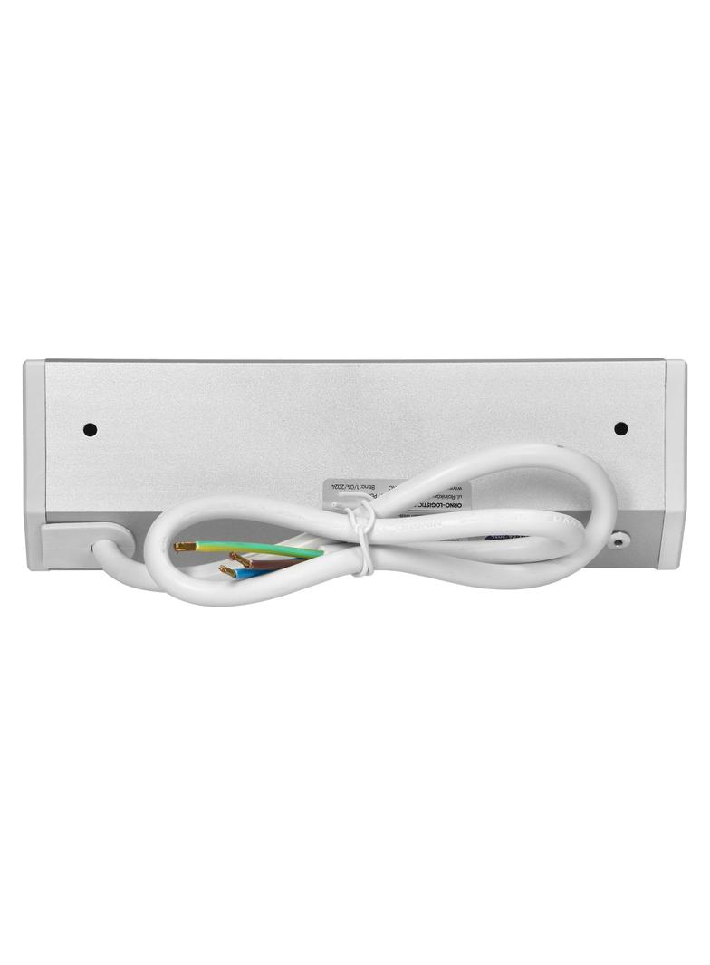 Gniazdo meblowe narożne 2xUSB kuchnia biało-srebrne OR-GM-9039/W-G VIRONE