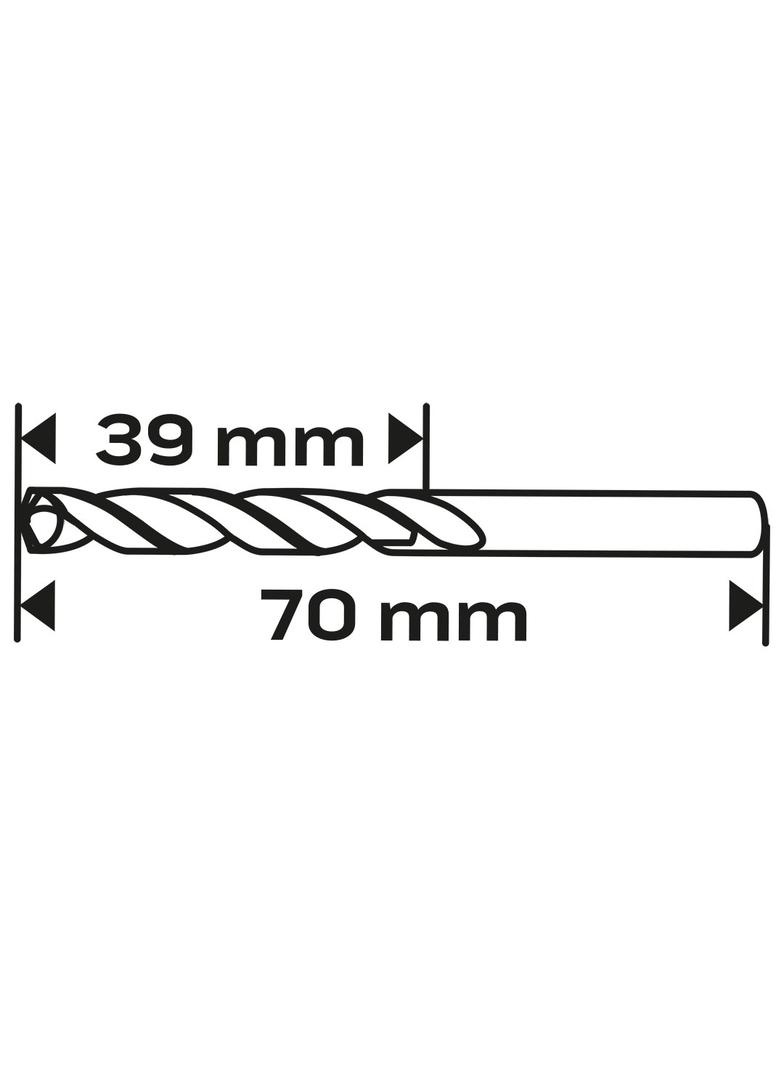 Wiertło do metalu HSS-Co, 3.5 mm