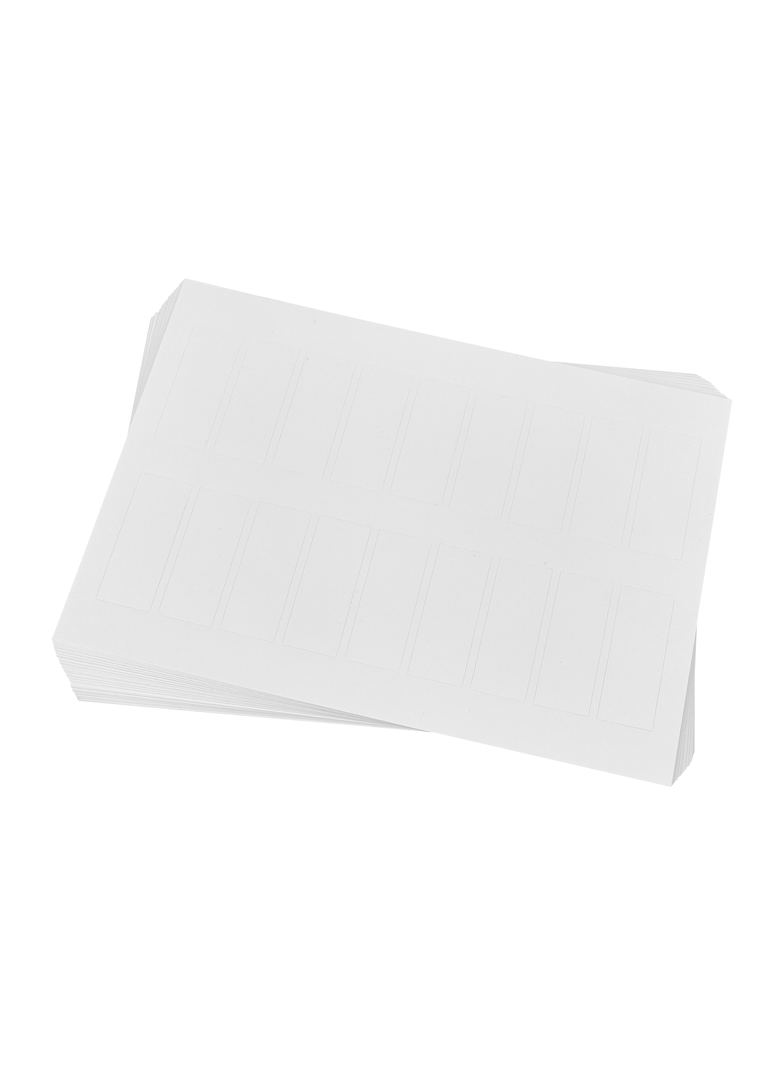 Etykiety do zaciskow A4-W1, 100 szt