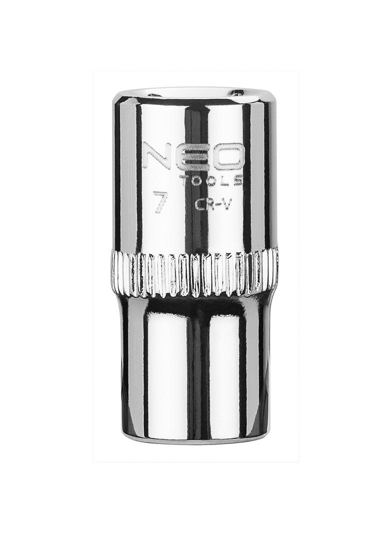 Nasadka sześciokątna 1/4", 7 mm, superlock