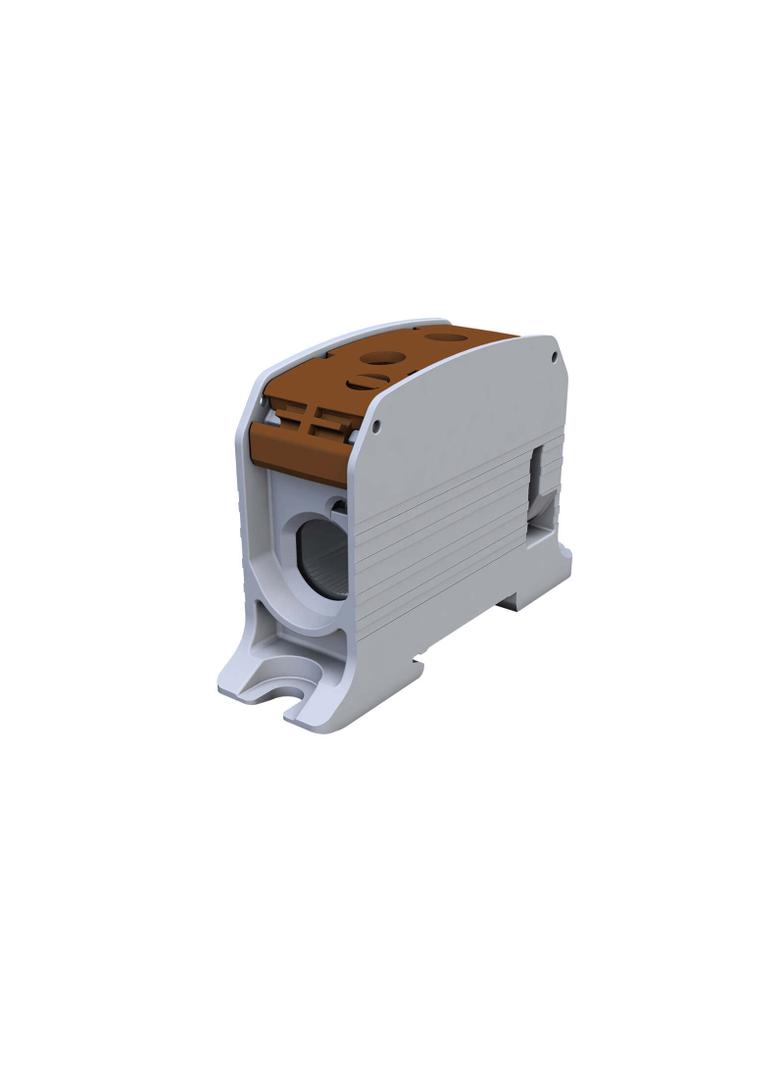 STB 95 Złączka szynowa gwintowa Al/Cu 87510 SIMBLOCK brązowy