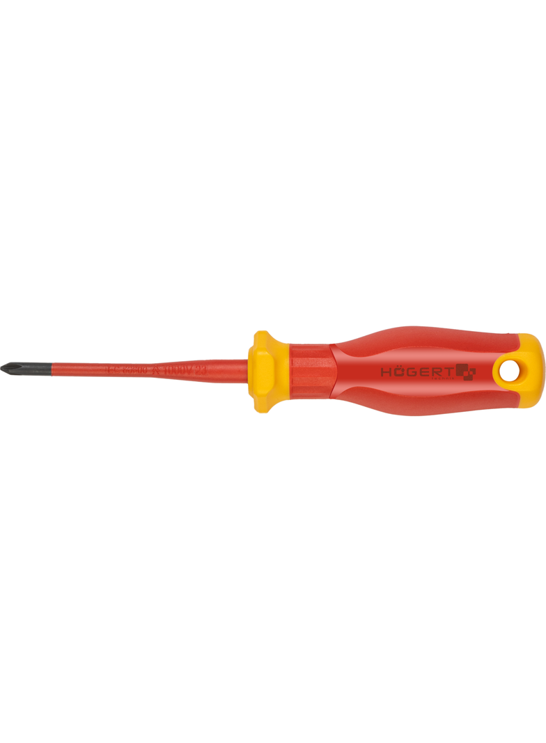 Wkrętak krzyżowy PH1 80 mm, 1000V, SLIM, S2