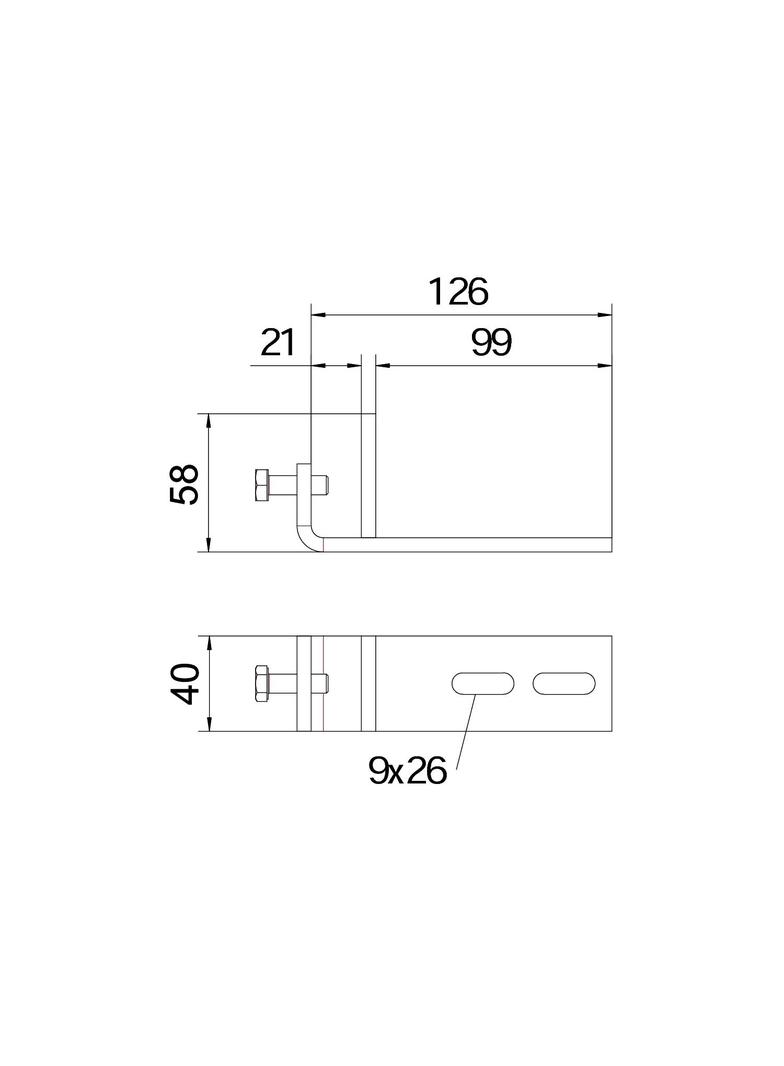 KLEMA MOCUJ.BFK132X40X58 FT