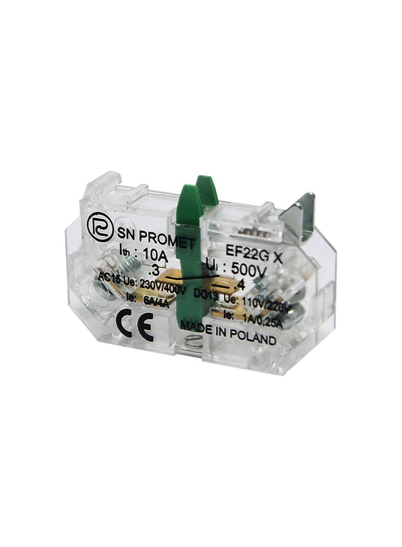 Człon łaczeniowy EF22GX Au złocony