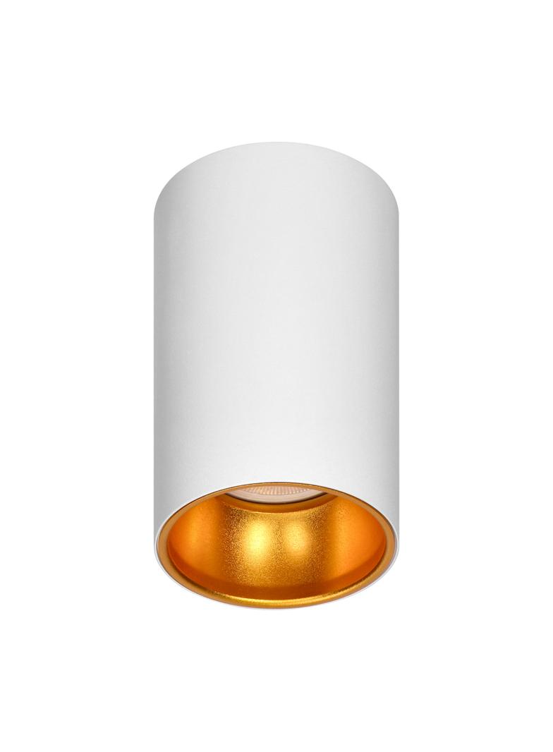 ELIZA, oprawa typu downlight, GU10 max. 35W, IP20, okrągła, biało-złota, aluminium