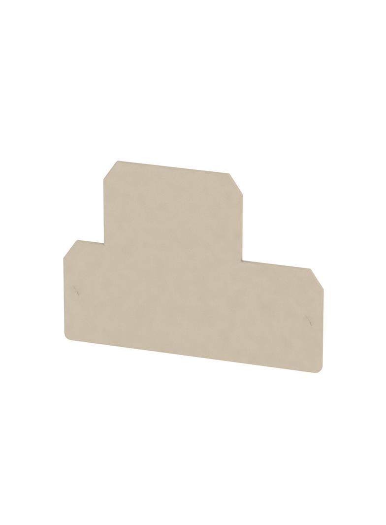 WAP WDK10 Płytka końcowa (styki), 85 mm x 1.5 mm, Ciemnobeżowy /20szt./ 1186720000 WEIDMÜLLER