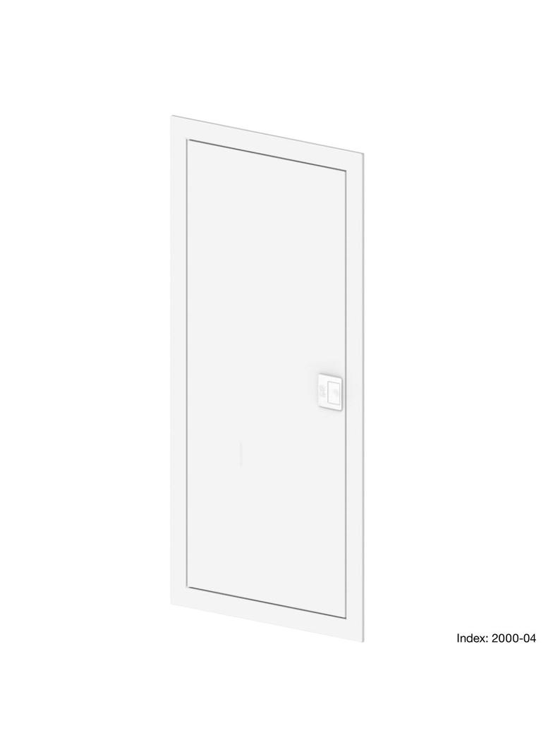 MSF Drzwi 4/56 metalowe z ramą kompletne