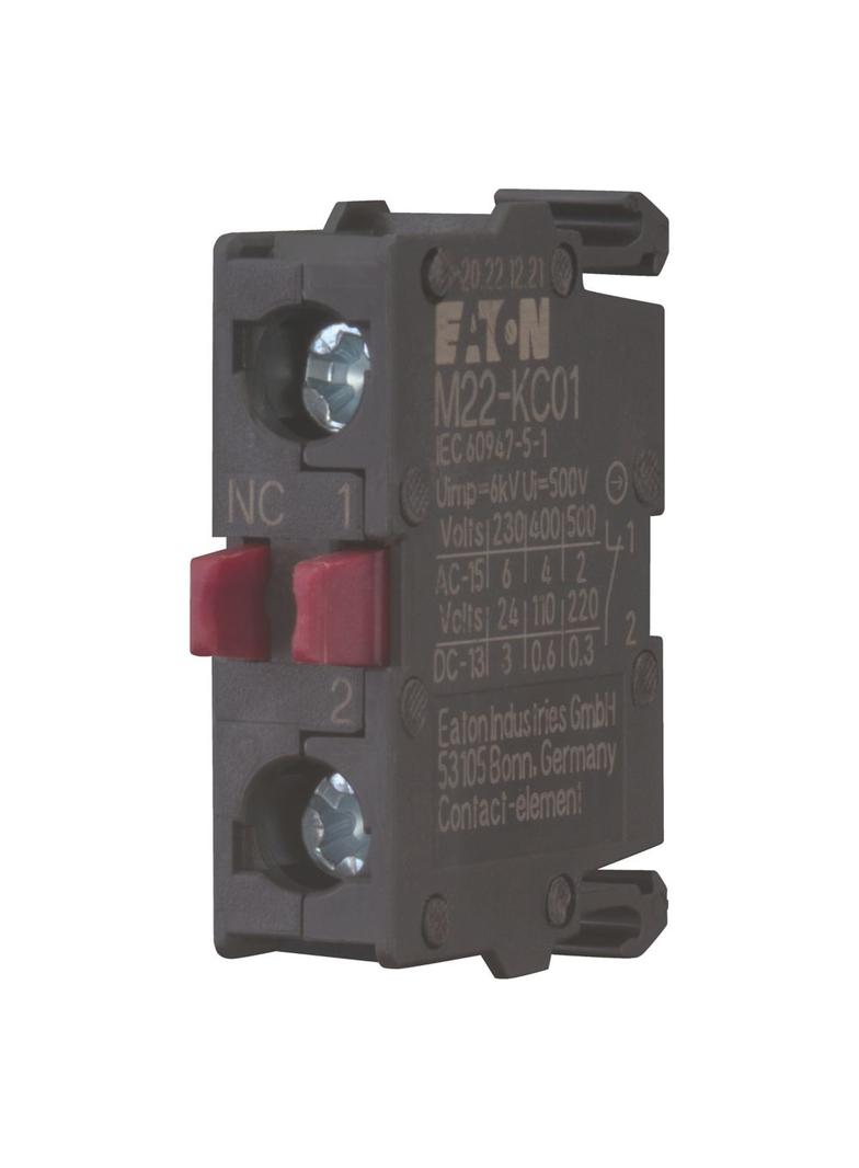 M22-KC01 Styk 1R montowany do ścianki tylnej 216382 EATON