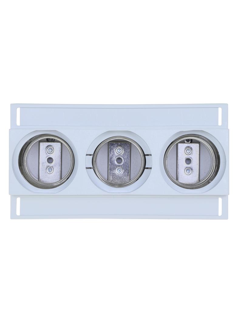 SICHERUNGSUNTERTEIL D2 E27 3POL DIN HUT Podstawa bezpiecznikowa DII E27 3P szyna DIN TFRD33 EATON