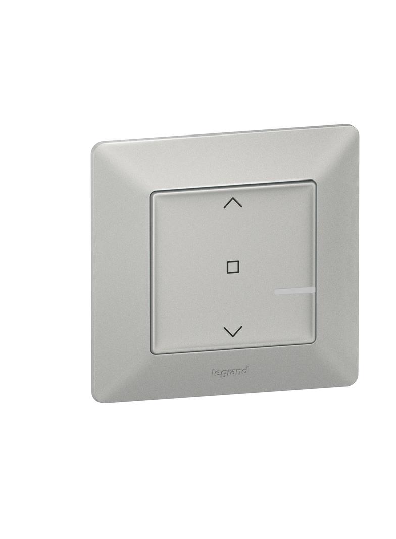 VALENA LIFE WITH NETATMO - ŁĄCZNIK BEZPRZEWODOWY ROLET ALUMINIUM, Legrand