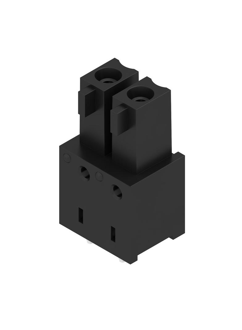 BCL-SMT 3.81/02/180 1.5SN BK BX Wtyki PCB (złącza płyty), 3.81 mm, Liczba biegunów: 2, kąt odejścia: 180° /50szt./ 1976490000 WEIDMÜLLER