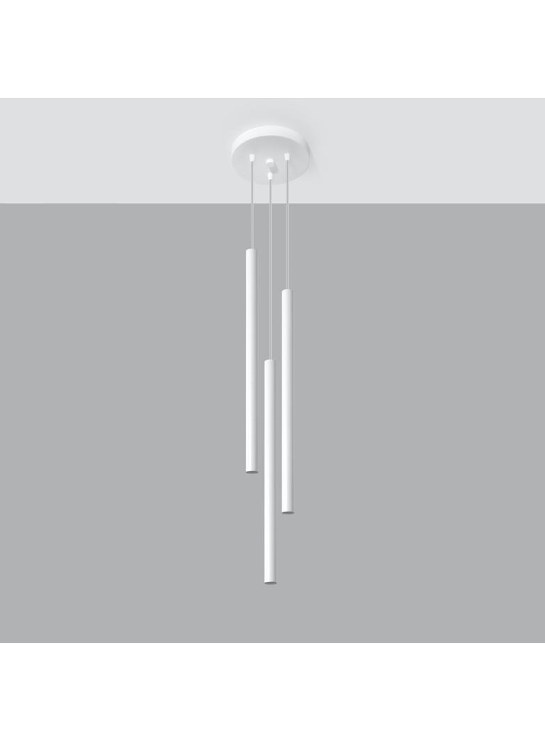 Sollux Lampa wisząca PASTELO 3P biała SL.0467
