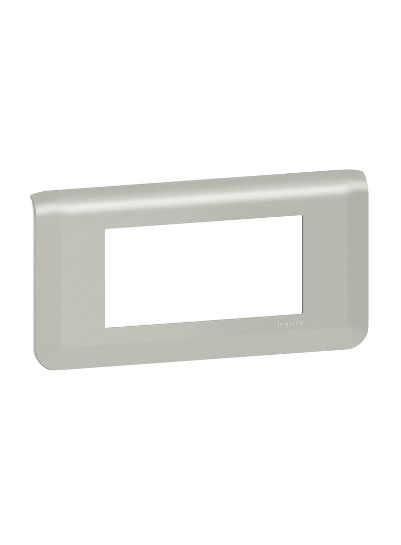 Mosaic - Ramka 4 Modułowa - Aluminium 079314L LEGRAND