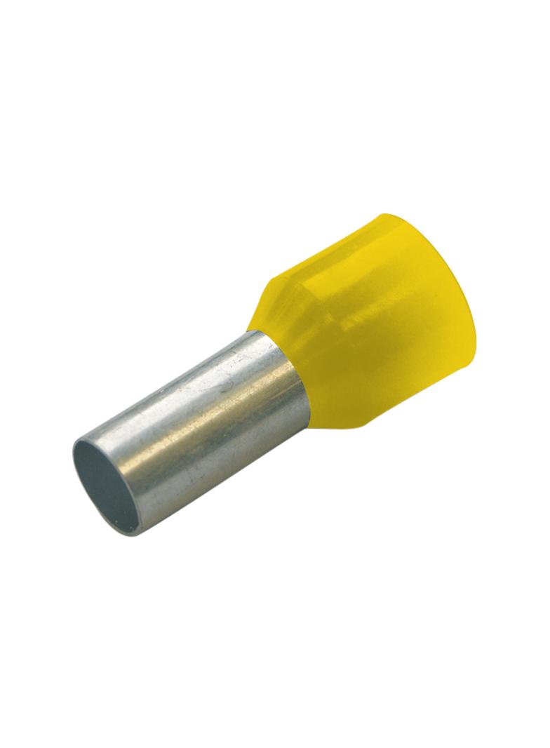 HTI  - 25/22 końc. tulejkowa  izol. żółte*