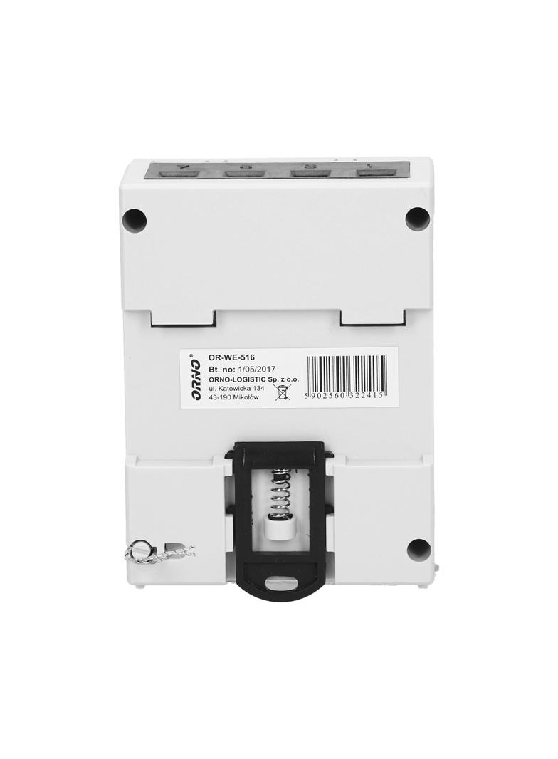 3-fazowy licznik energii elektrycznej 80A port RS-485 MID 3 moduły DIN TH-35mm OR-WE-516 ORNO