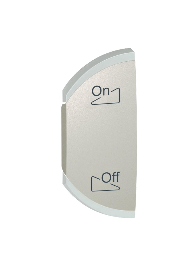 MY HOME SCS CELIANE - KLAWISZ PRAWY ŹRÓDŁO/STACJA WZMACNIACZA PODTYNK. TYTANOWY, Legrand