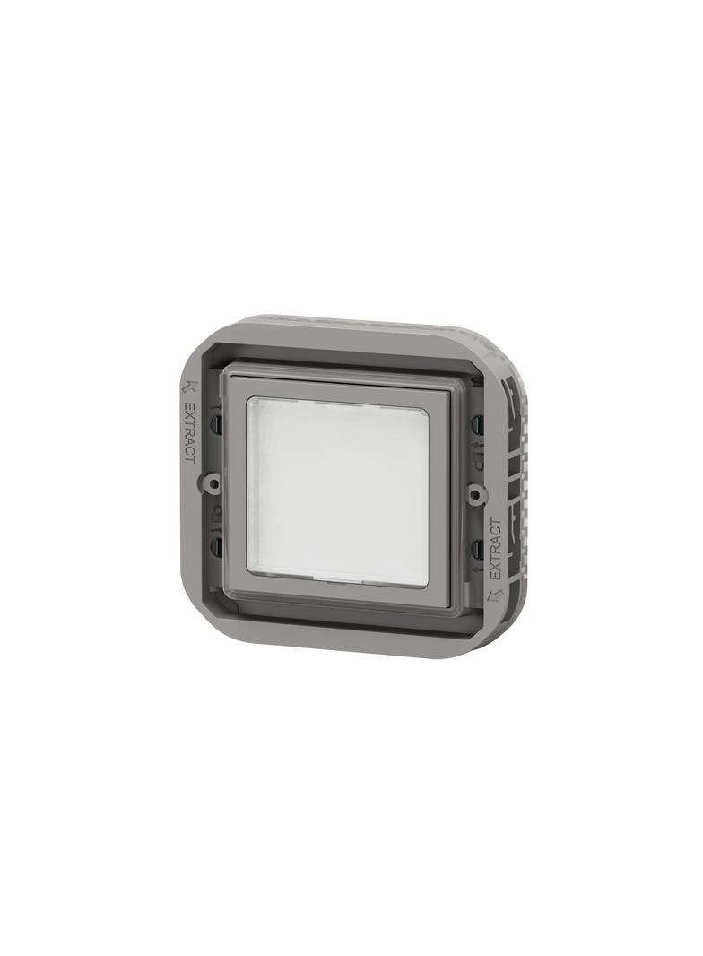 NOWE PLEXO - SYGNALIZATOR MECHANIZM 230 V~ SZARY