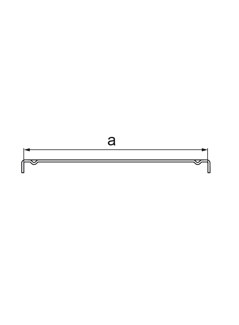 PRKSJ300/200 Pokrywa redukcji symetrycznej 1,0 mm