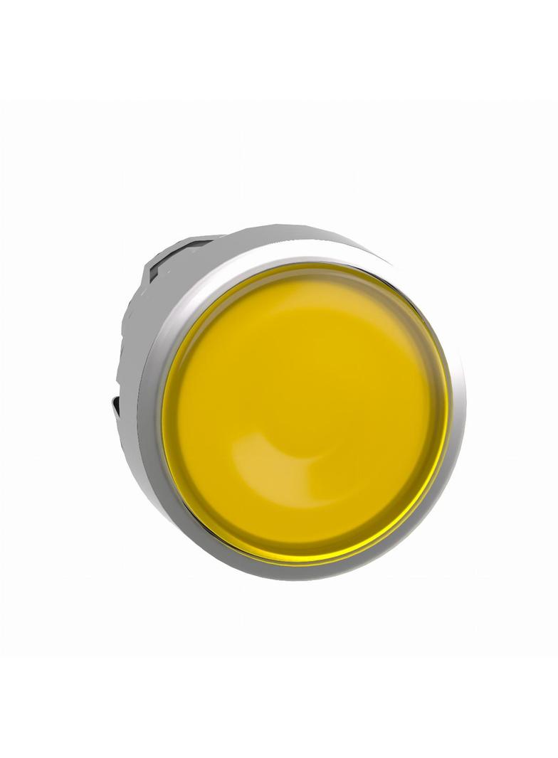 Napęd podświetlany przycisk LED żółty ZB4BW383 Schneider