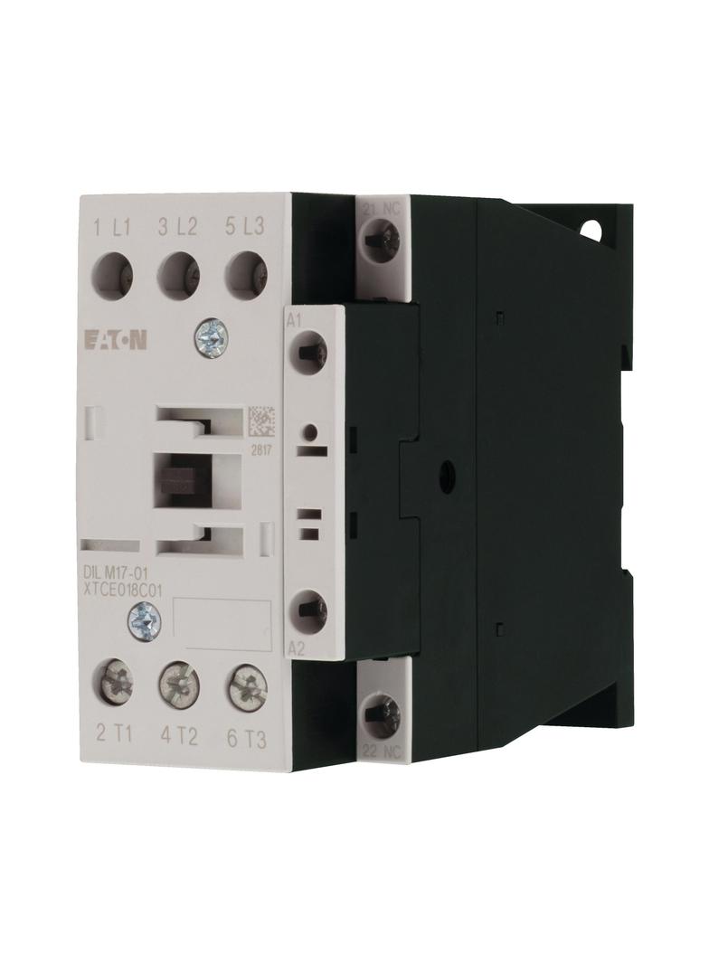 DILM17-01(42V50HZ,48V60HZ) Stycznik mocy DILM,7,5kW/400V,sterowanie 42V/48VAC, 1NC