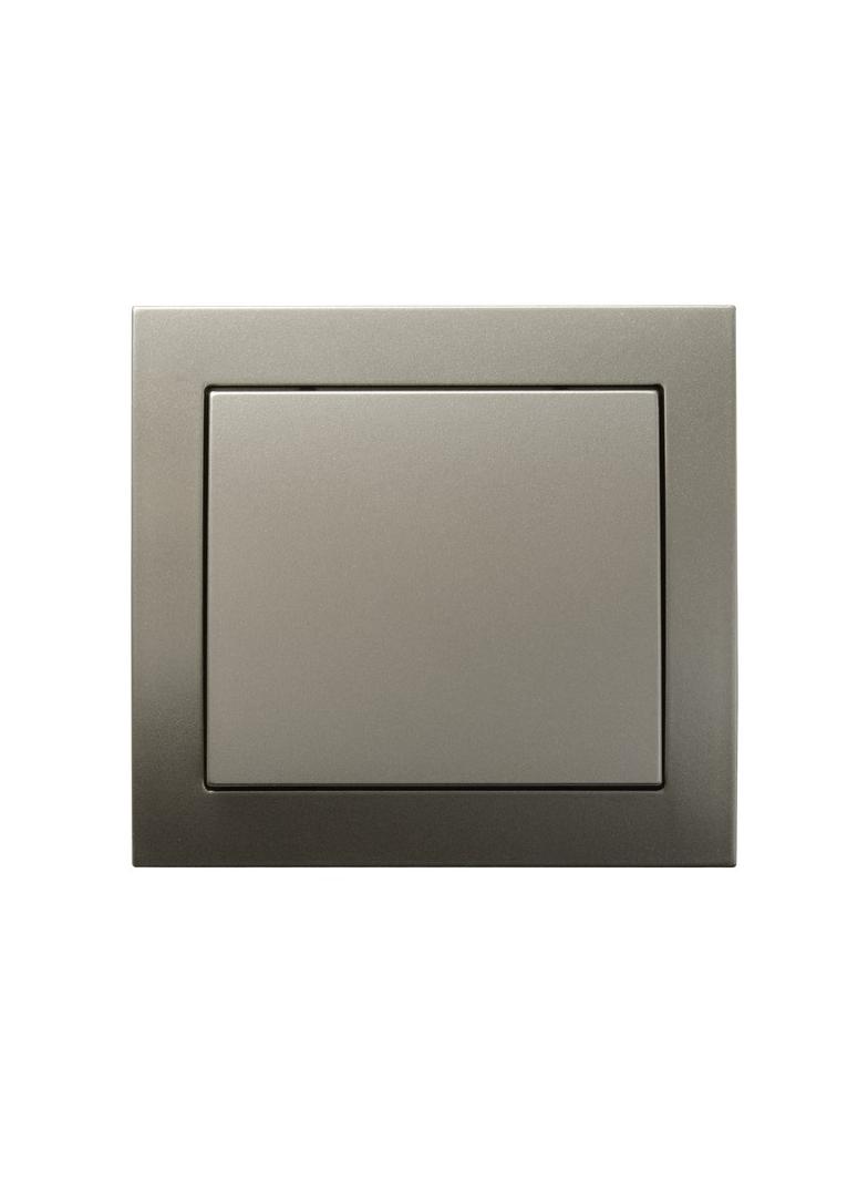 KIER Łącznik pojedynczy jednobiegunowy kolor satyna light ŁP-1W/45 OSPEL