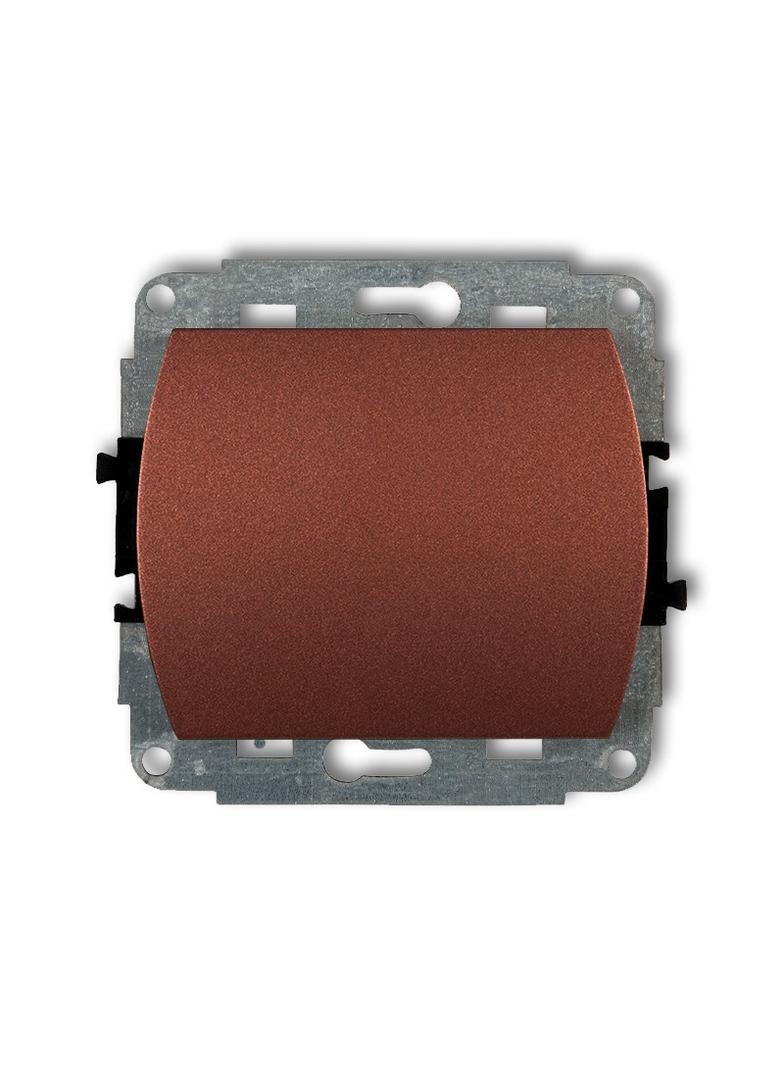 TREND Mechanizm łącznika jednobiegunowego brązowy metalik