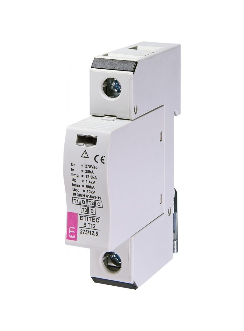 ETITEC B T12 275/12,5 1+0 Ograniczniki przepięć   T1, T2 (B, C)