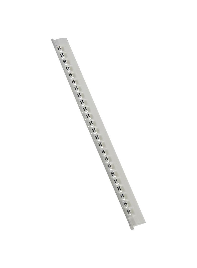 Oznacznik Przewodów Memocab Biały Litera /H/ /240Szt./ 037833 LEGRAND