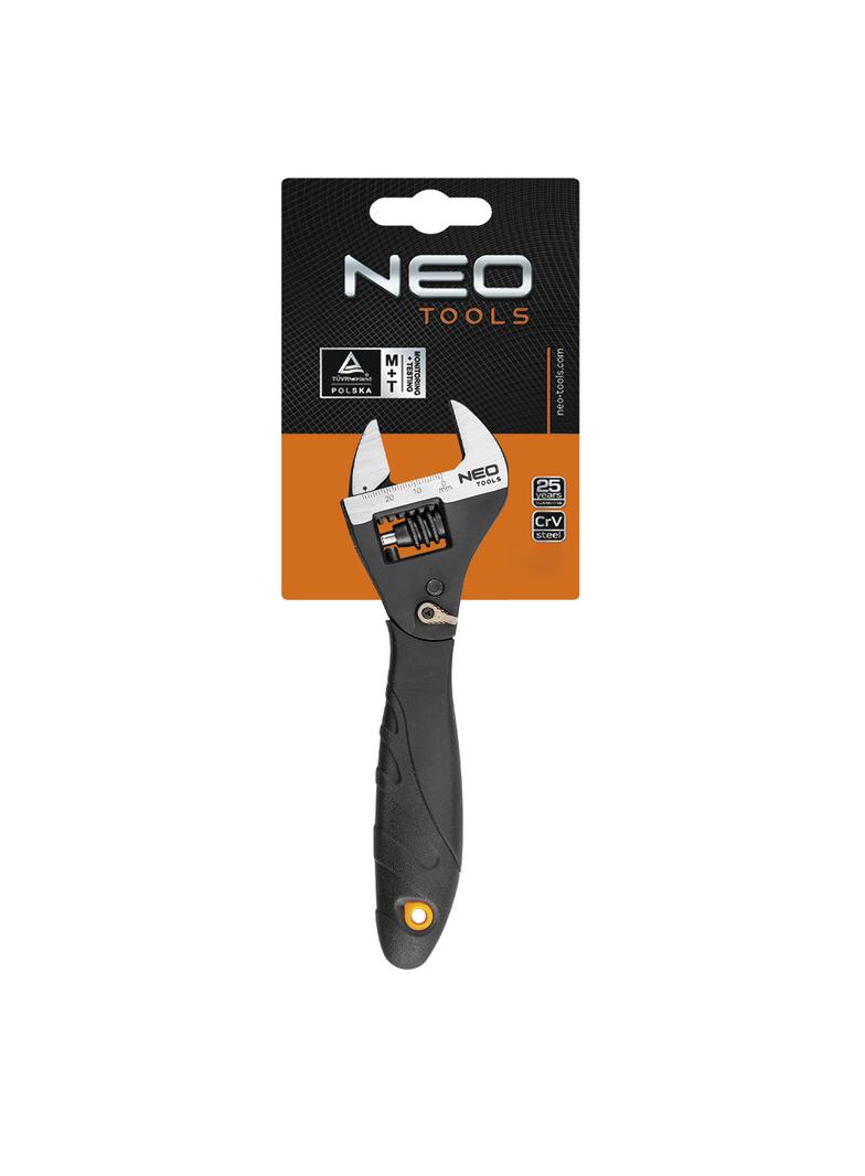 Klucz nastawny z zapadką 200 mm