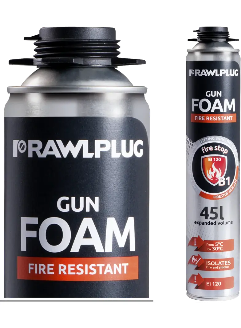 Piana pistoletowa ogniochronna 750ml 1szt. RPP-B1 RAWLPLUG