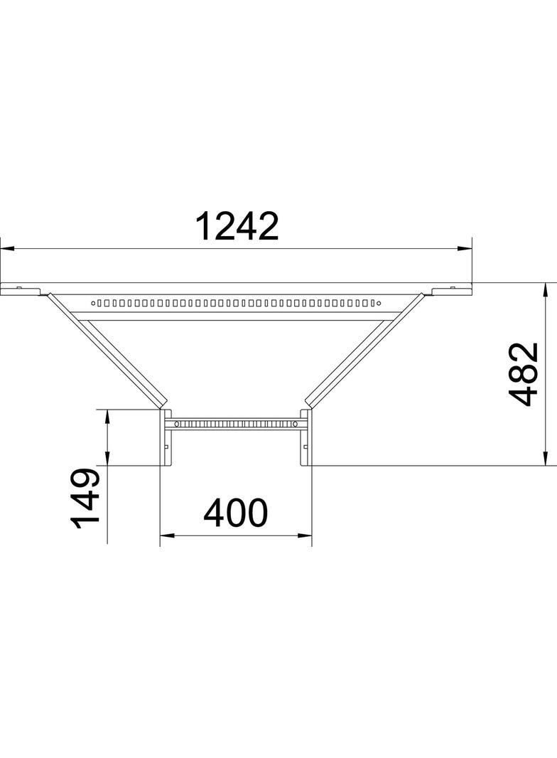 LAA 1140 R3 FT Trójnik dostawny drabin kabl.