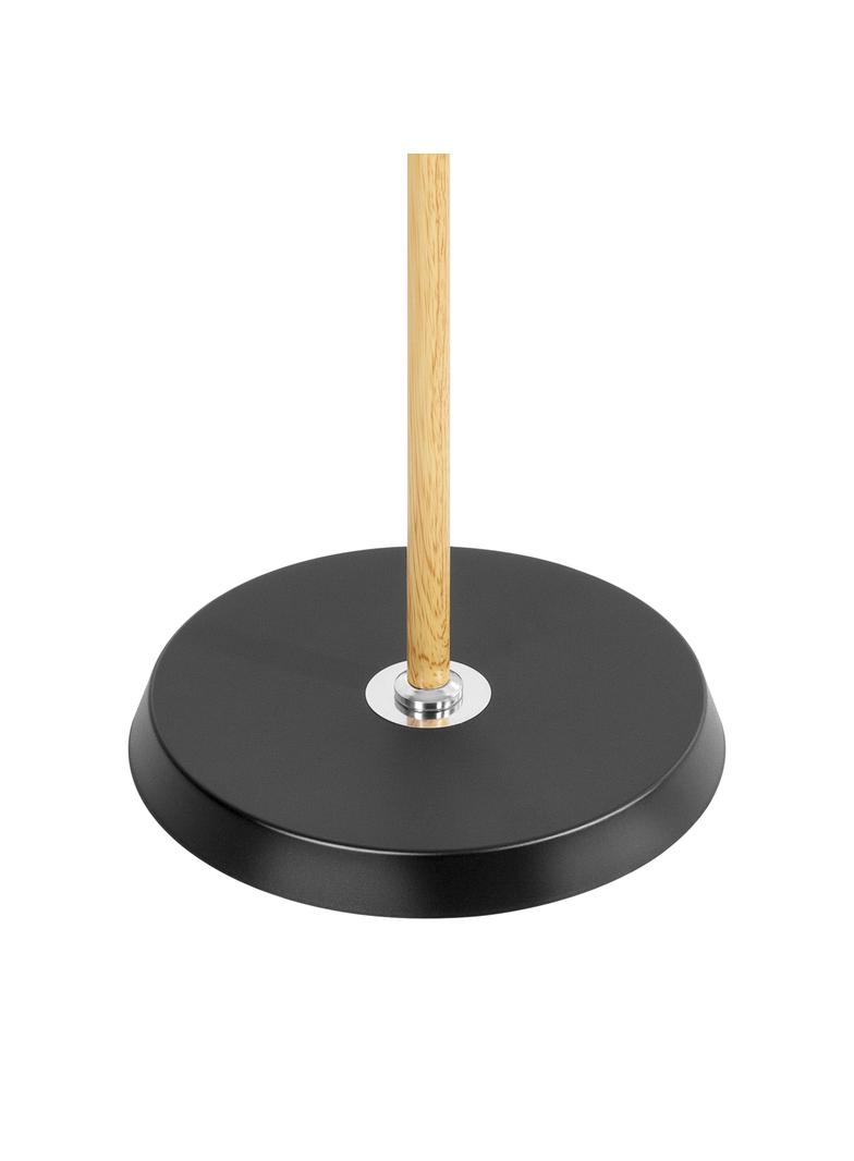 GRACE 1P, lampa podłogowa, E27, max. 18W, 160 cm, czarna LS-6/B ORNO