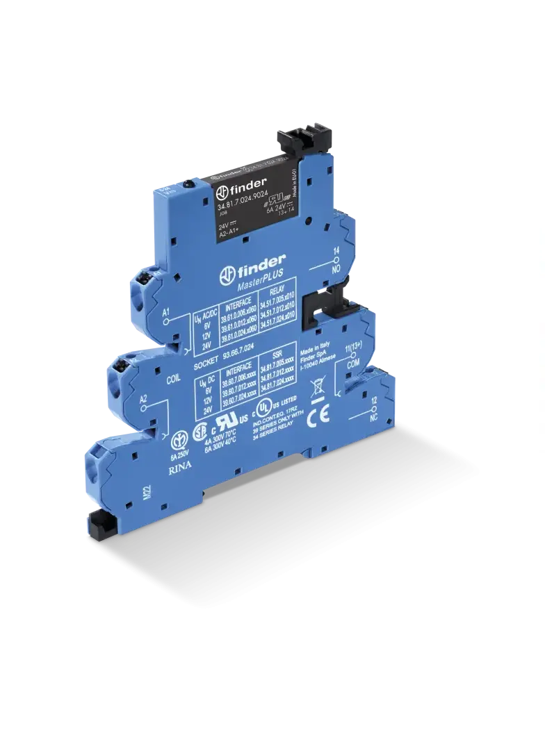 Przekaźnik interfejsowy SSR 1 Z; 6A; ster. 230…240V AC; wyjście 1,5…33V DC, 39.60.8.230.9024