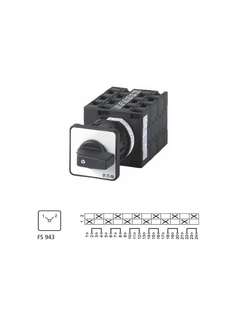 T3-6-8370/EZ Łącznik krzywkowy 32A 13kW 004506 EATON