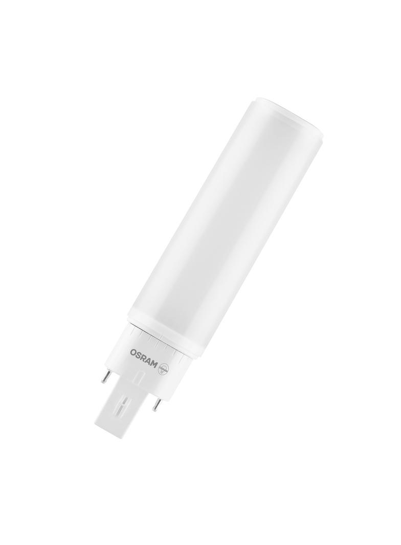 Lampa DULUX D E LED FR 13 ECG, AC mains 6W 830 G24q-1