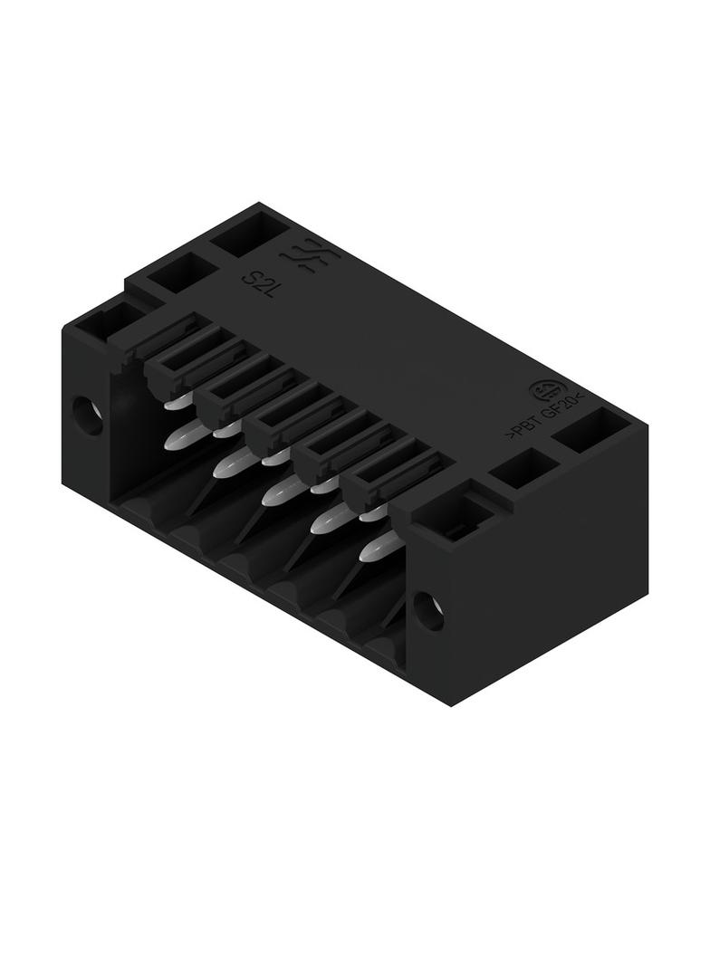 S2L 3.50/12/90F 3.5SN BK BX Wtyki PCB (złącza płyty), 3.50 mm, Liczba biegunów: 12, kąt odejścia: 90° /66szt./ 1728660000 WEIDMÜLLER