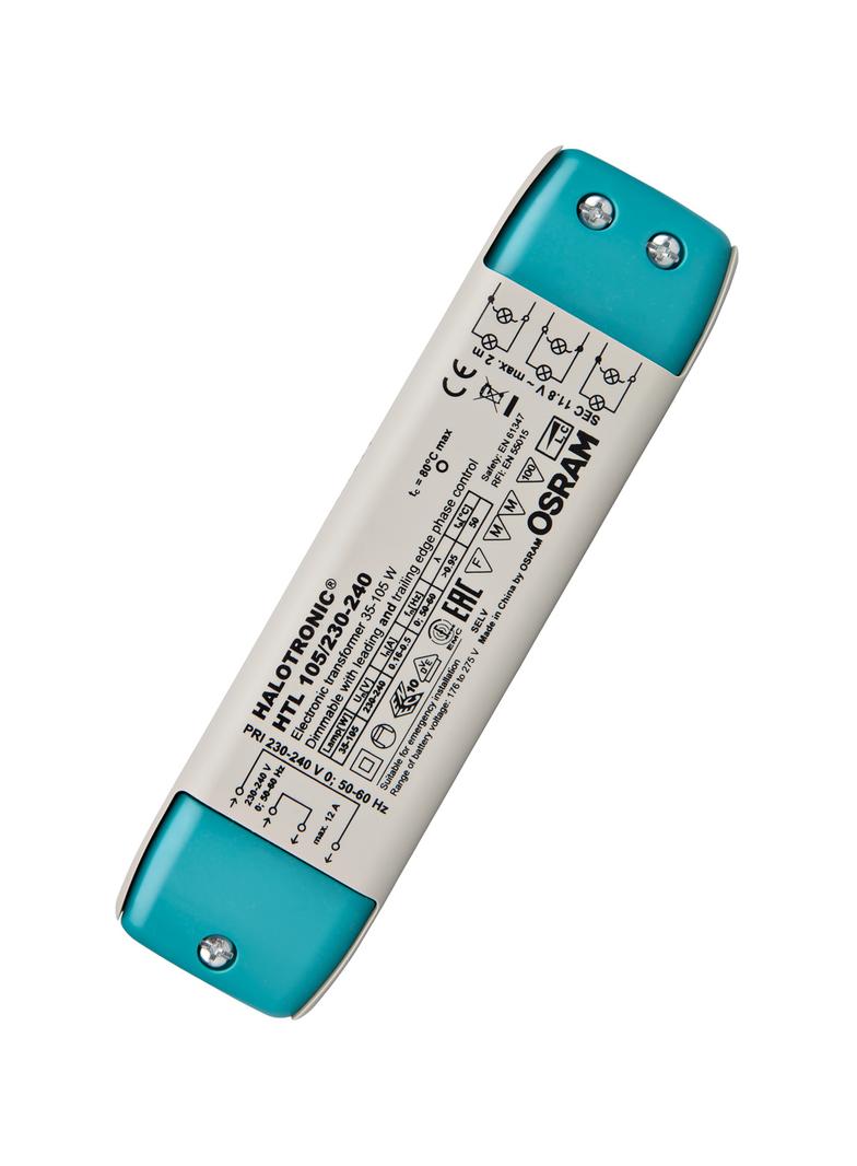 Statecznik elektroniczny do żarówek halogenowych HTL 105/230-240