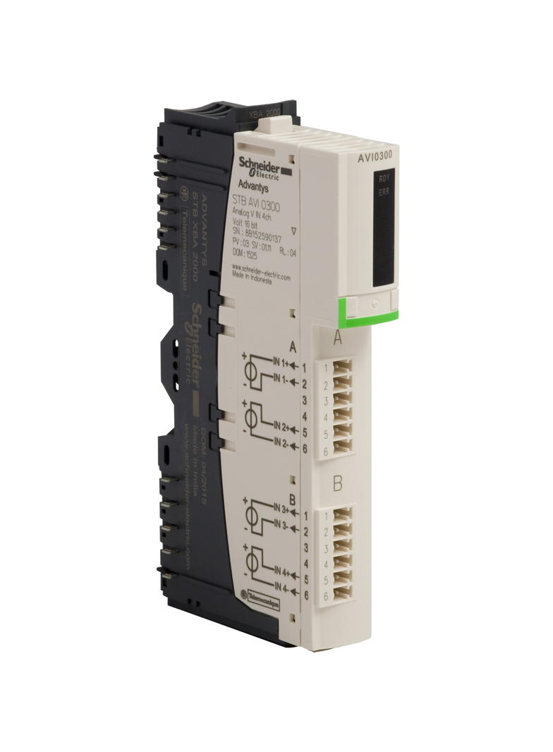 Moduł ANALOG V IN 4CH zestaw CONNS,BASE