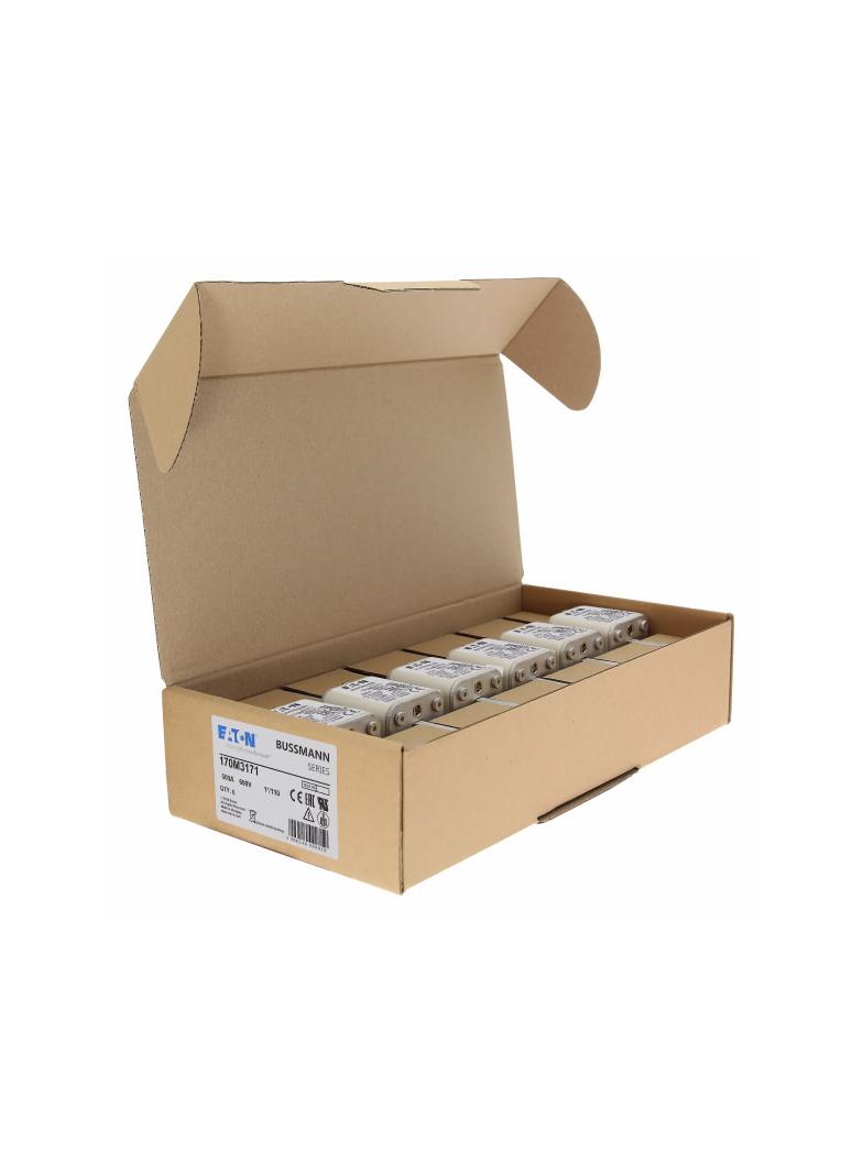 500A 690V 1*/110 aR INDICATOR FUSE Wkładka szybka 500A AC 690V rozmiar 1 45x45x134 mm 170M3171 EATON