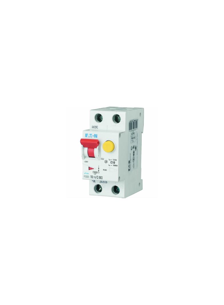 Wyłącznik różnicowo-nadprądowy 2P 10A B 0,03A typ AC PKNM 10/1N/B/003-MW 236067 EATON
