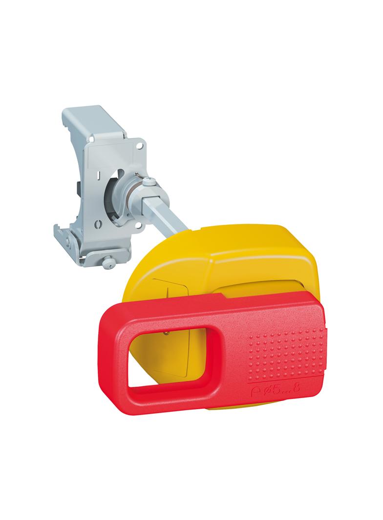 NAPĘD OBROTOWY Z DŹWIGNIĄ W KOLORZE ŻÓŁTYM I CZERWONYM, Legrand